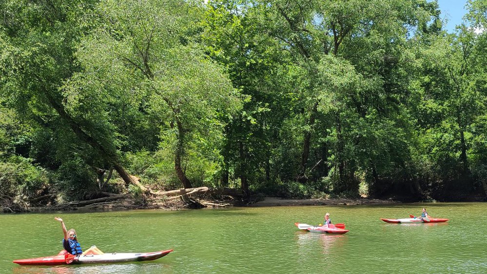 Youths learned how to kayak through Benton Parks and Recreation Department last year.