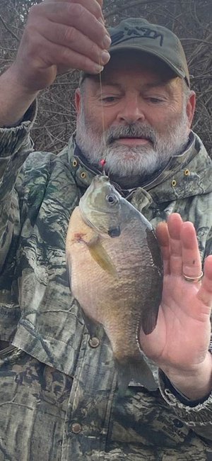 Ronnie Tice's personal best bream.