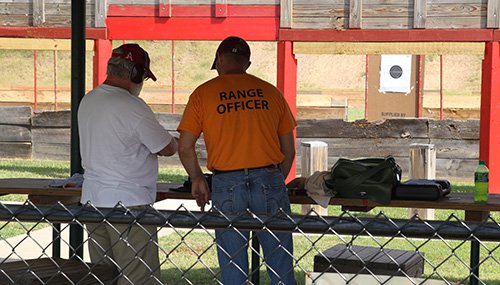 Rifle range looking toward targets