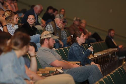 Students from the University of Arkansas at Monticello attended today’s meeting of the Arkansas Game and Fish Commission.