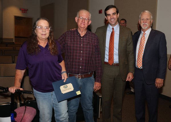 Tara Bennett: Tara Bennett was one of three AGFC employees honored today with the AGFC’s Campbell Award.