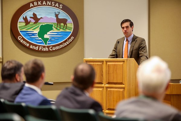 Presenter: AGFC Director Austin Booth celebrated the connection between people and conservation at today’s regularly scheduled Commission meeting.