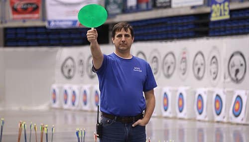Steve Dunlap, Event Staff at Arkansas National Archery in the Schools tournament