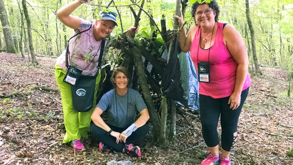 Most people who attend a Becoming an Outdoors-Woman Program meet a new network of outdoors-minded women to build future memories with.