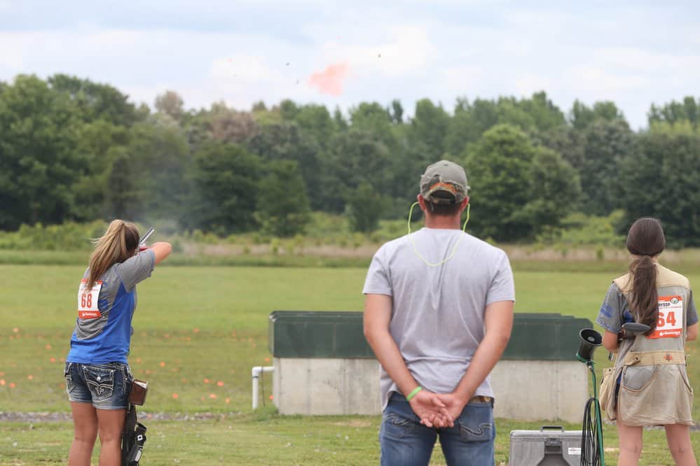 The final round of the state championship will feature reactive clay targets add a little flair to the event.