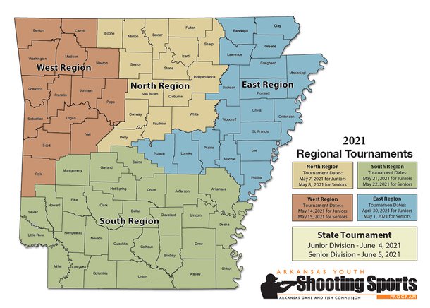 Regions for 2021 AYSSP competition