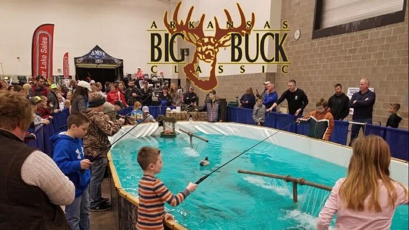 Vintage the Outdoorsman Fishing & Hunting Show Duck Deer Fish Buck