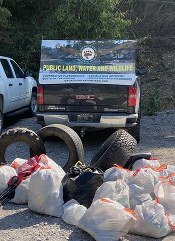 Backcountry Hunters and Anglers helping clean up Arkansas public land