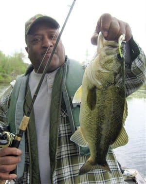 The largemouth bass are biting at Millwood Lake. Photo provided by Mike Siefert.