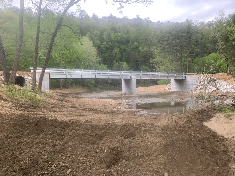 The Cave Creek Bridge project was one of four stream barrier removals completed in May.