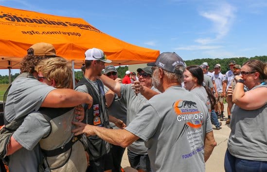 Fouke celebrates win