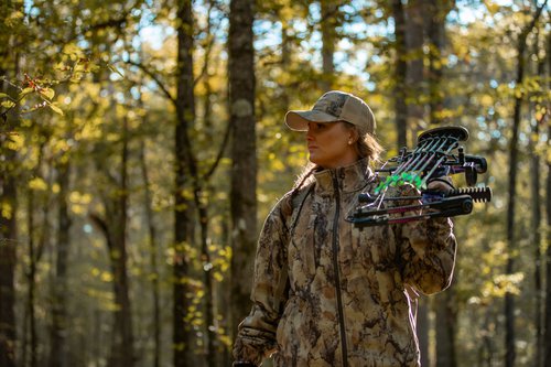 Bowhunting is a popular pursuit on De Queen Lake WMA.