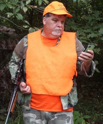 checking deer as easy as a swipe of the thumb.