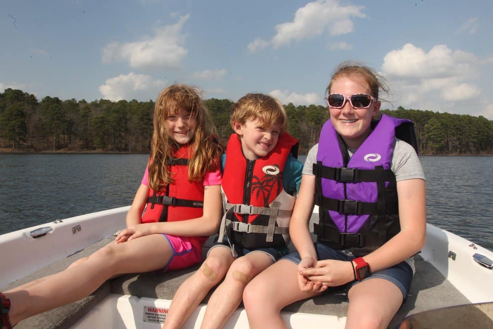 Even when the heat picks up, a life jacket is the number one way to stay safe on the water.