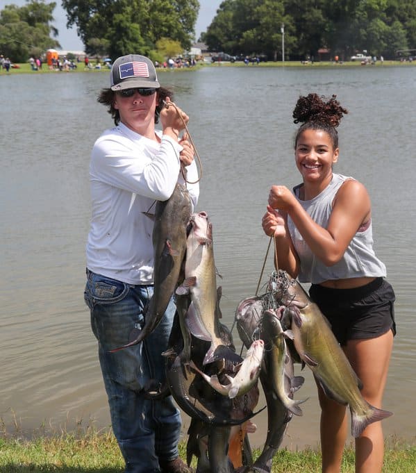 Plenty of fish will be stocked in the hatchery ponds for Free Fishing Weekend.