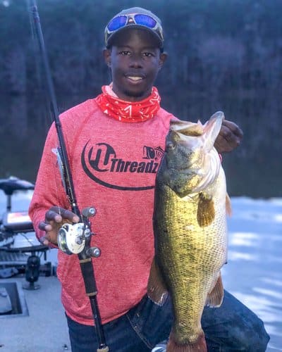 Tyson's 10-pound bass