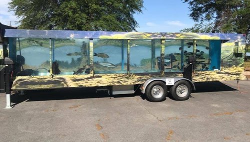 One of AGFC's mobile aquariums