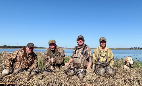 Successful hunters at WRICE field