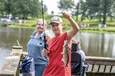 angler at derby