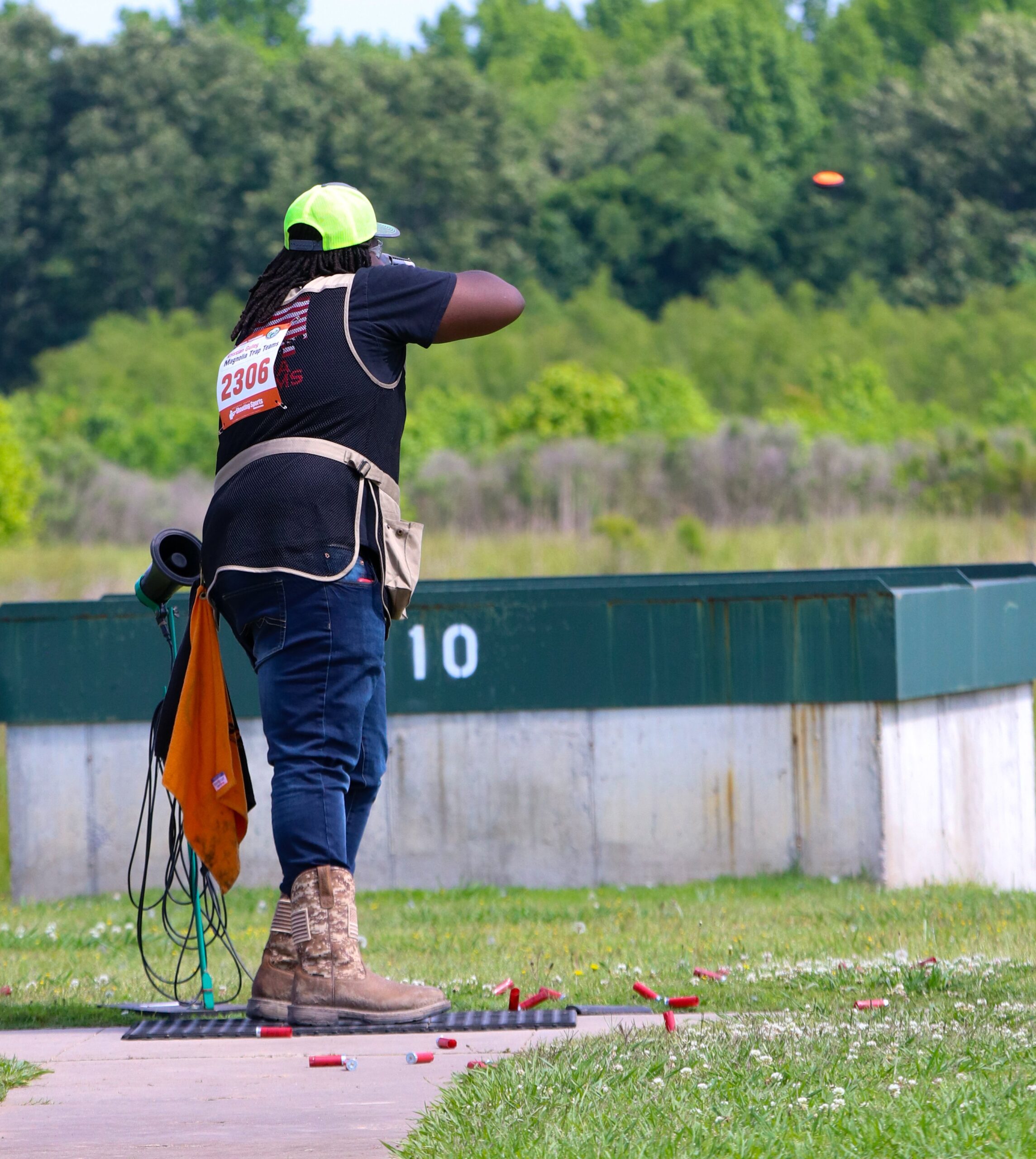 Trap shooting Thanks to wildlife fines being redirected toward conservation education, many schools and organizations have expanded their shooting sports program to compete in competitive trap shooting.