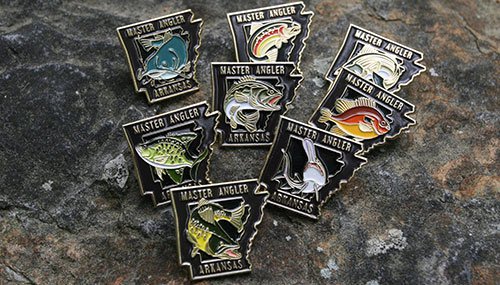 Master Angler pins