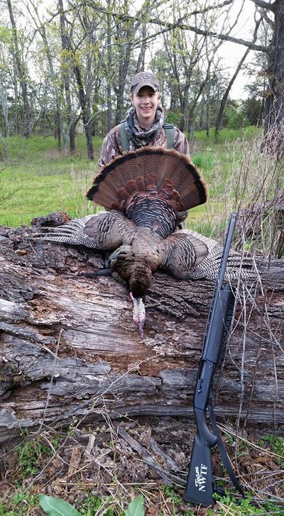 Matt Golden with his turkey harvest