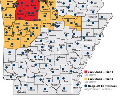 100s of locations are available to test deer for CWD.