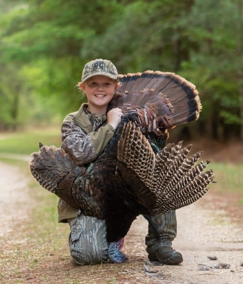 Reese Welch tagged this beautiful bird on the second day of this year’s youth hunt.