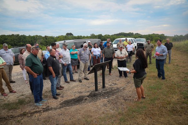 The staff at Rick Evans Grandview Prairie WMA and Grandview Nature Center presented some of the fascinating history and conservation efforts taking place in Texarkana’s corner of the state.