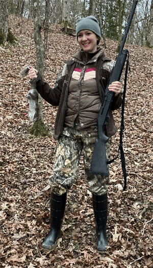 Veteran's families were a big part of the squirrel hunt.