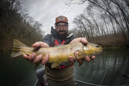 Trout fishing on Litte Red River