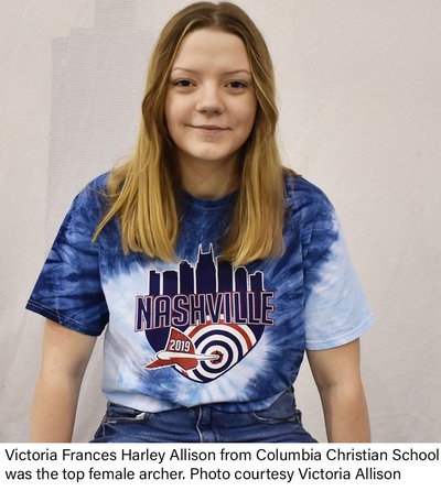 Victoria Allison of Columbia Christian School