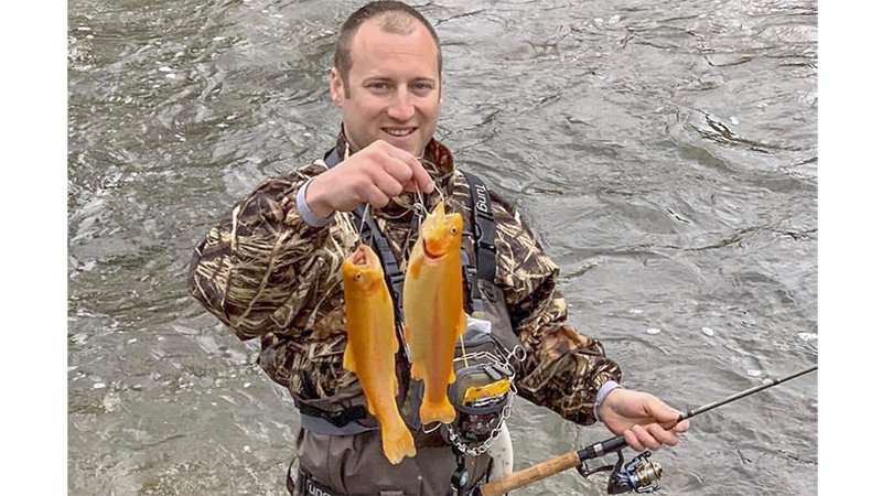 White River anglers finding gold in their rainbows thanks to recent trout  stocking • Arkansas Game & Fish Commission