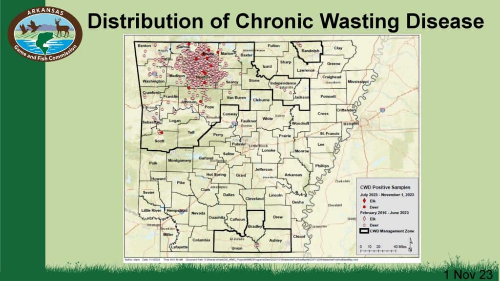 What Year Was Cwd First Discovered In Arkansas