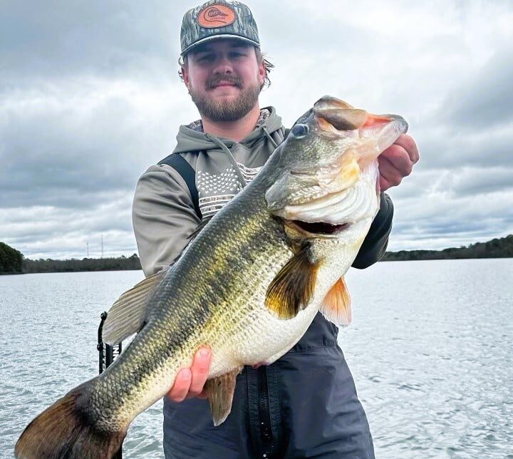 Big Bass Being Reeled In on DeGray Lake • Arkansas Game & Fish
