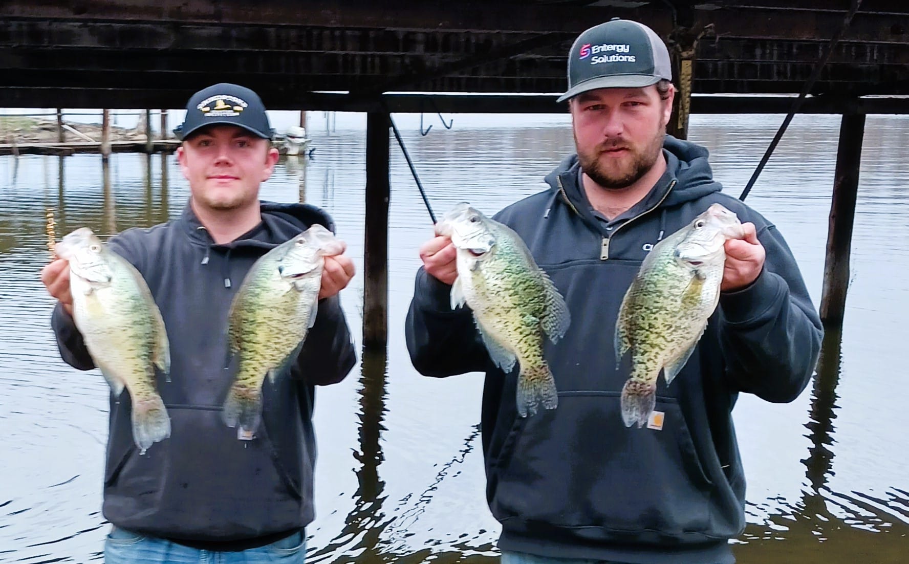 LIVE FOOTAGE Crappie Fishing Brush Piles! SLABS! (THUMP GEL