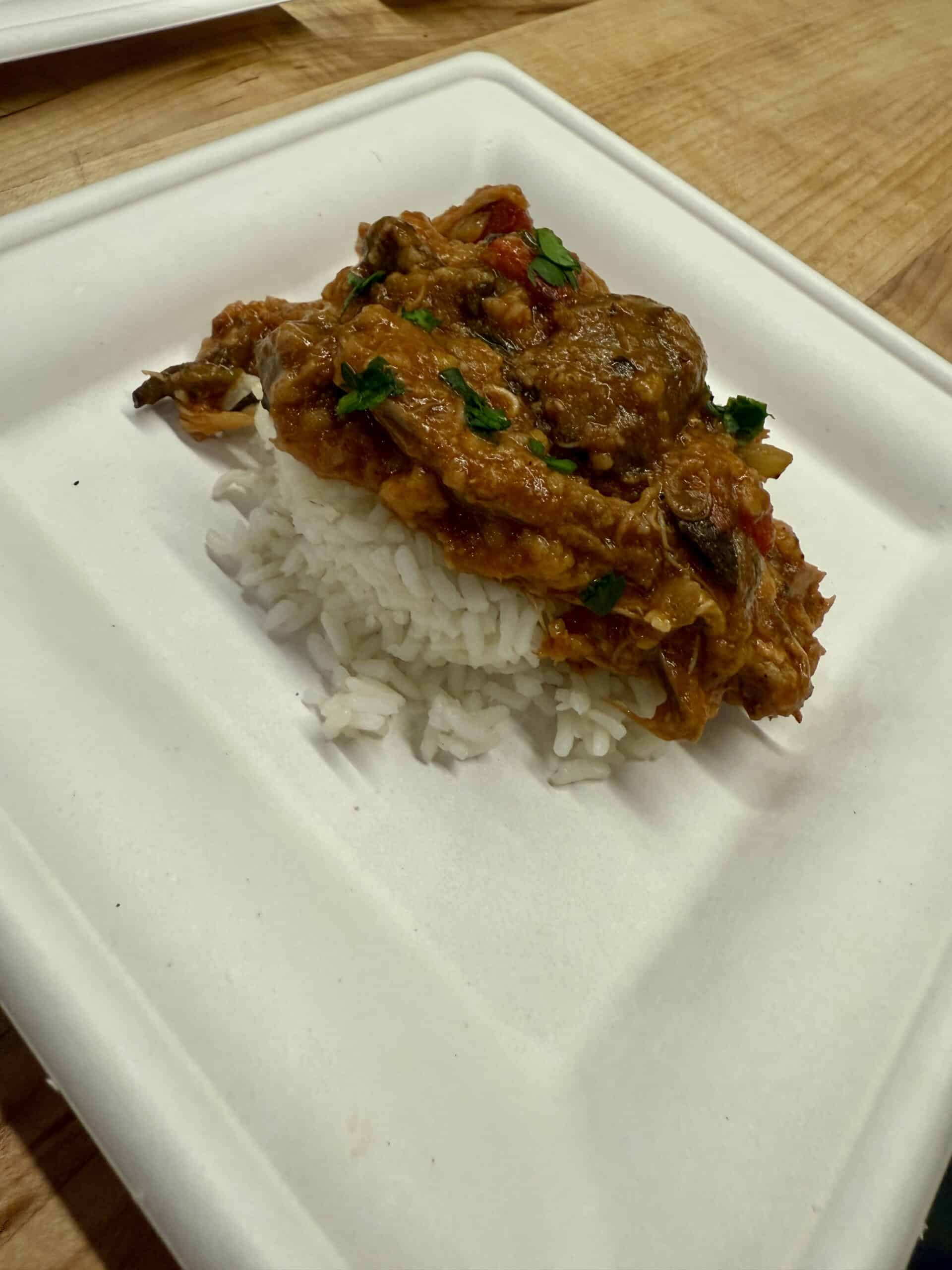 Rabbit Sauce Piquant