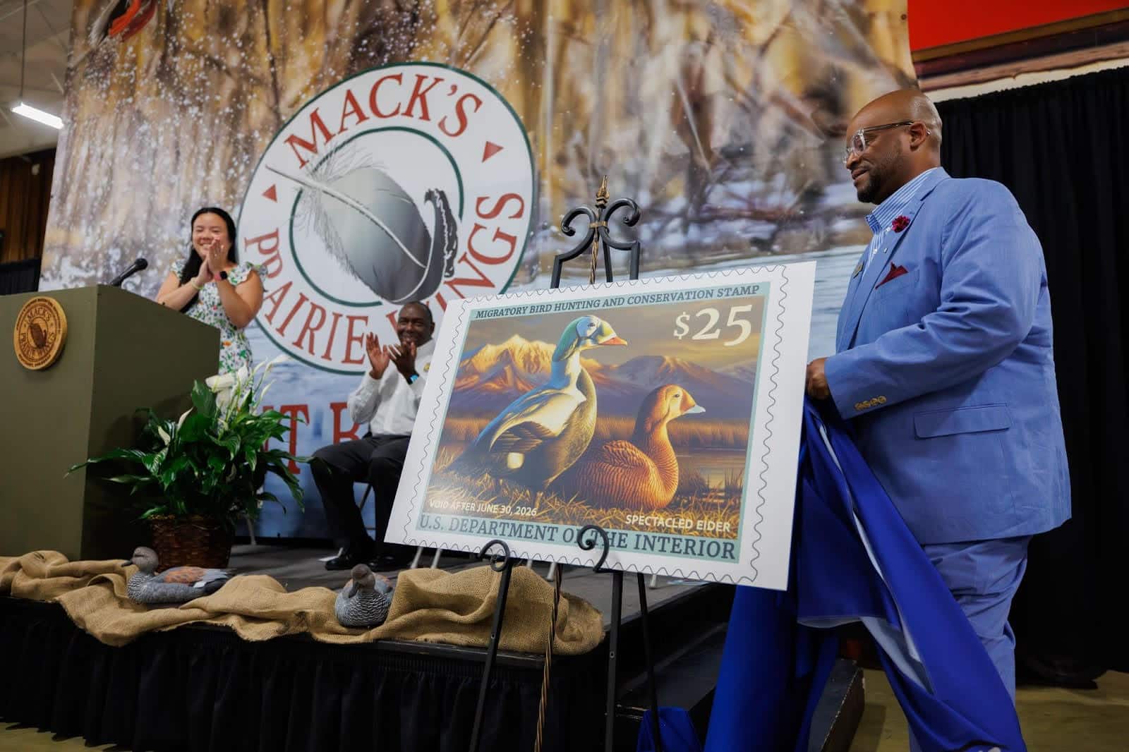 UNVEILING THE STAMP