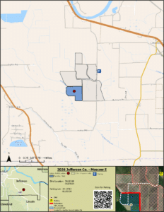 Map of WRICE field Moscow E